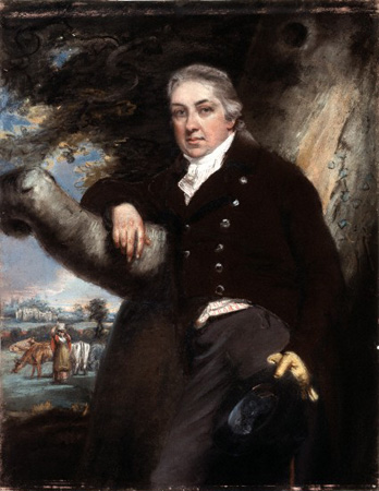L0026138 Edward Jenner. Pastel by John Raphael Smith.